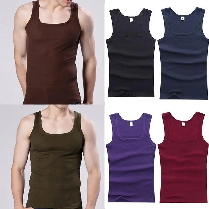 ComfortFlex Oversized Cotton Muscle Tank