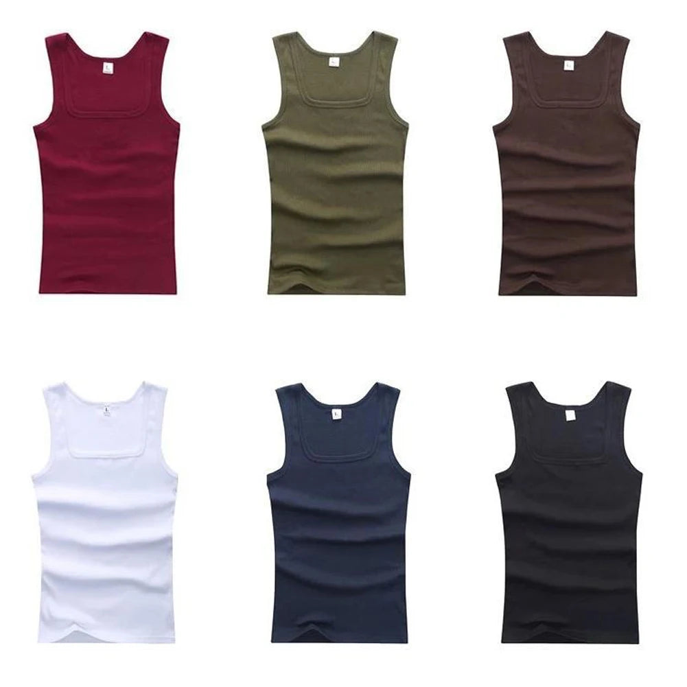 ComfortFlex Oversized Cotton Muscle Tank
